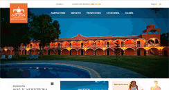 Desktop Screenshot of hotelhaciendasanjuan.com